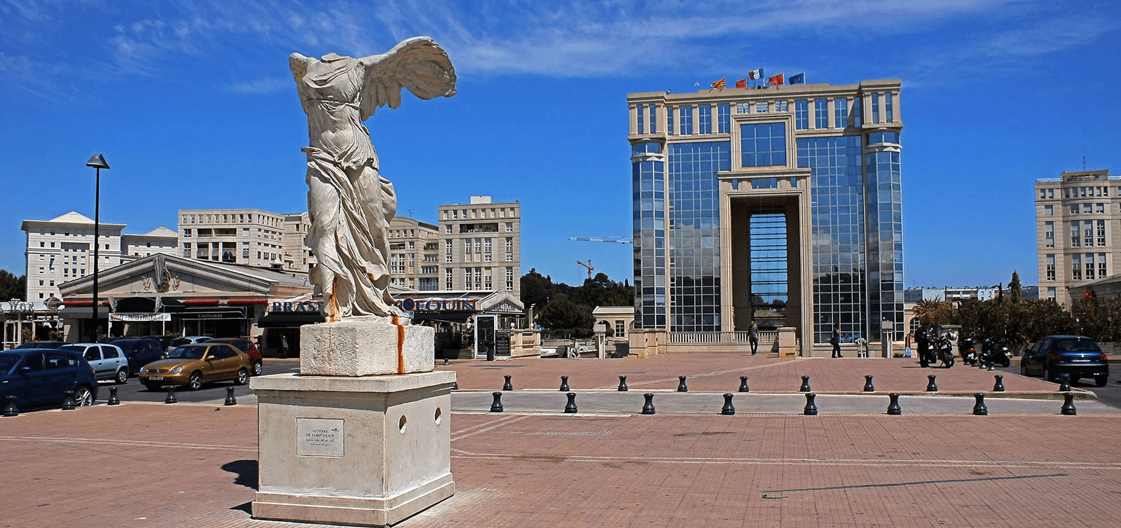 Montpellier, praça Antigone