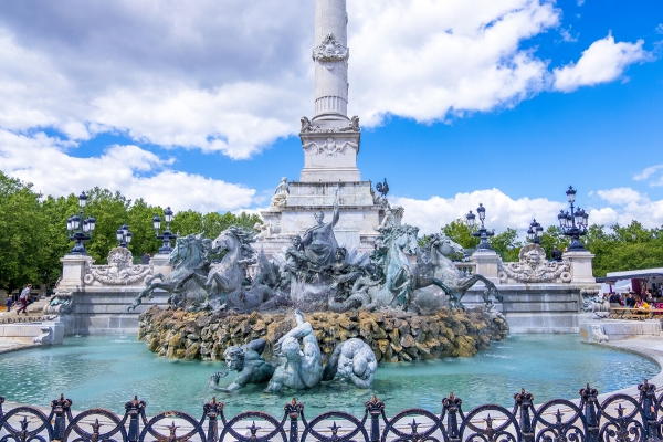 Bordeaux place des Quinconces